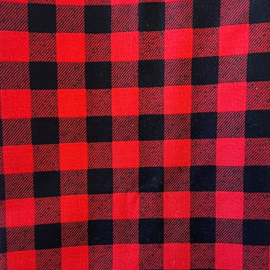 Buffalo Plaid Poly Blend; 1 yd