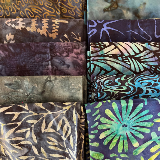 On the Water Batik Fat Quarter Bundle