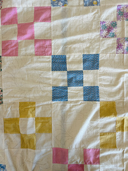 Checkerboard Squares Quilt Top