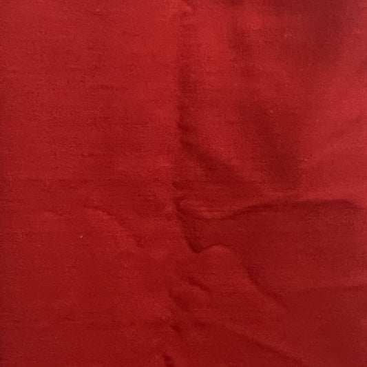 Red Cotton Blend: 1.75 yds