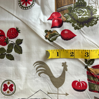 Vintage Farmstand Cotton: 2 yds