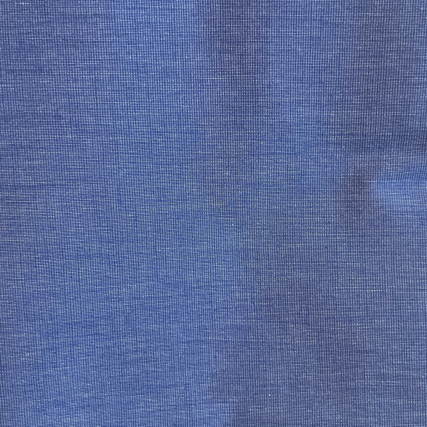 Blue Cotton Poly: 1 yd