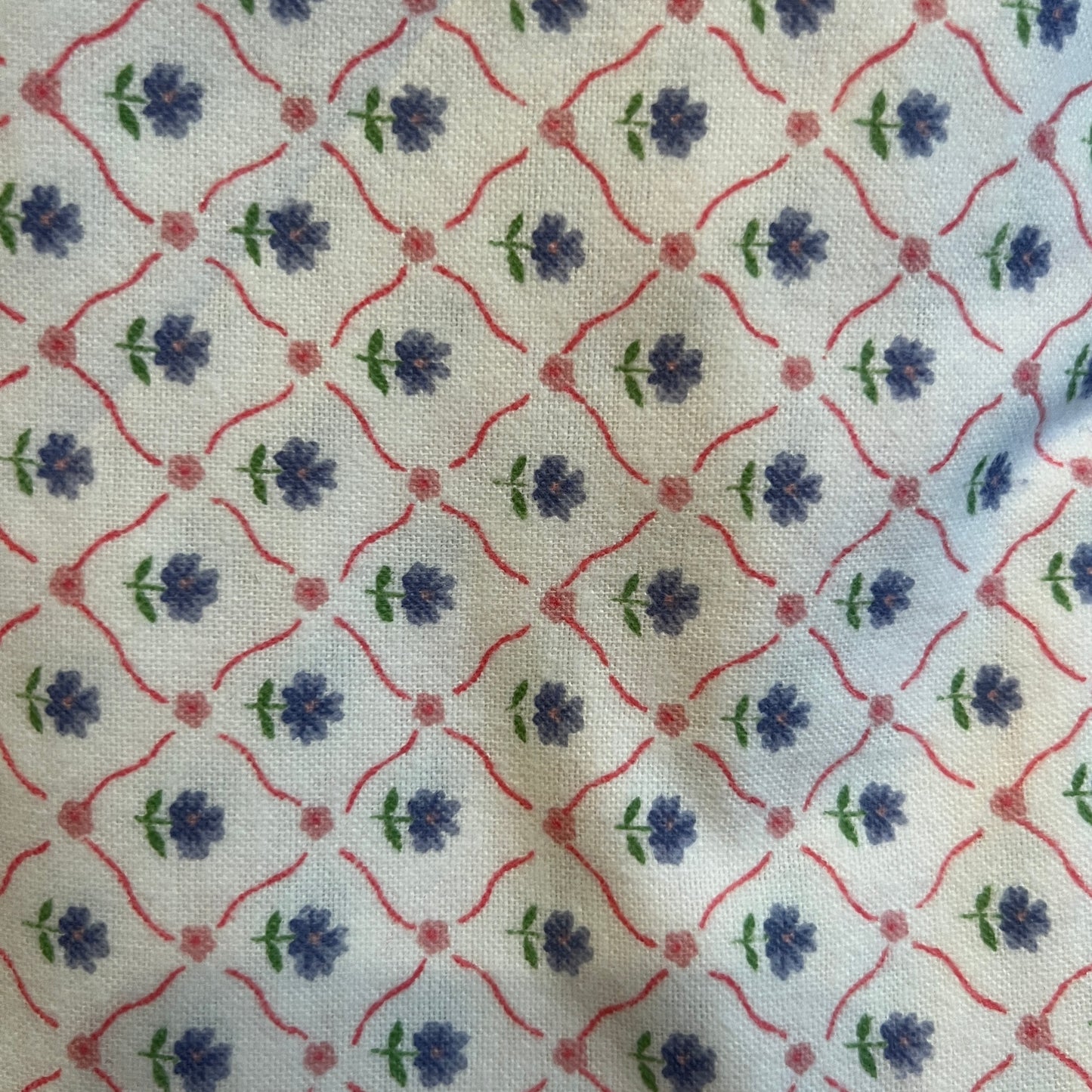 Purple Floral Flannel: 3.5 yds