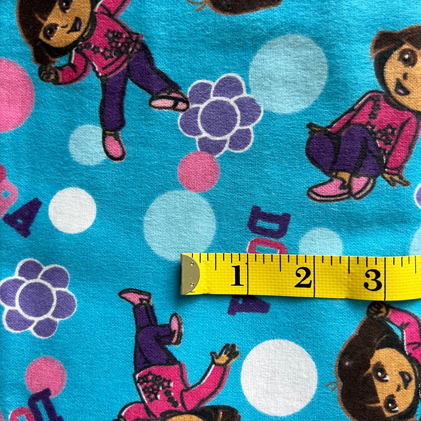 Dora the Explorer Cotton: 1.5 yds