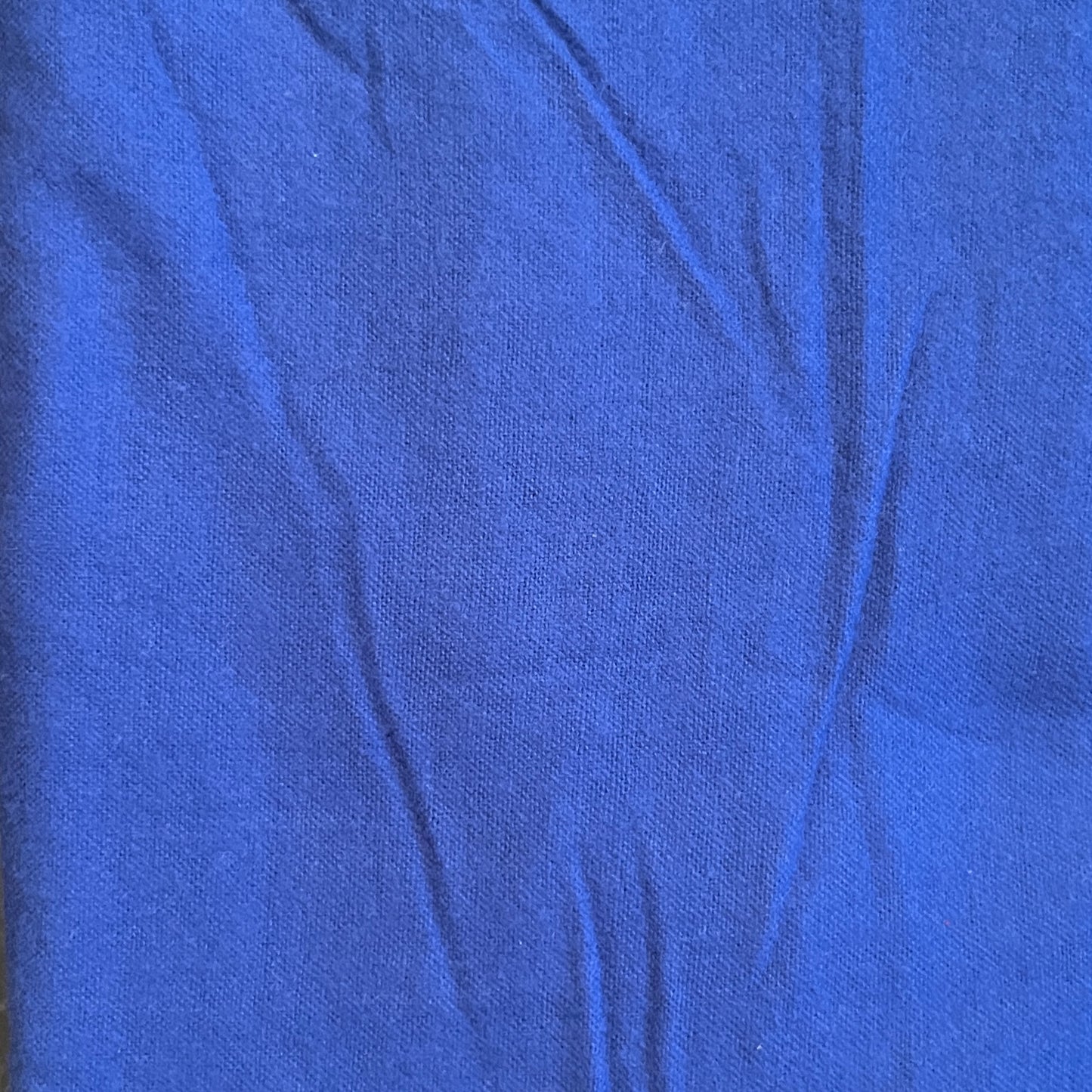 Cobalt Flannel: 1 yd