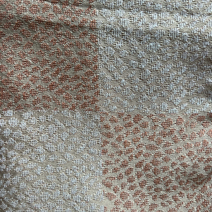 Silver & Bronze Spotted Upholstery: 2 yds