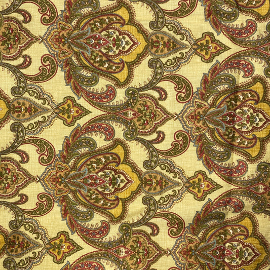 Ornate Cotton Home Decor Fabric: 1.5 yds
