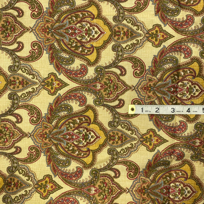 Ornate Cotton Home Decor Fabric: 1.5 yds