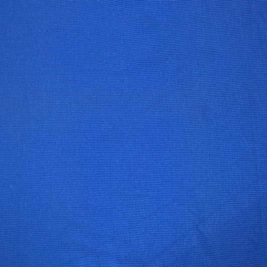 Cobalt Blue Ribbed Knit: 1.5 yds