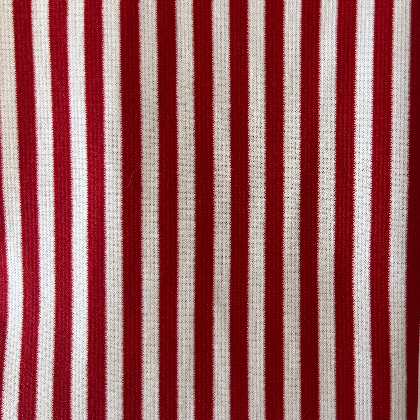 Red & White Jersey: 1 yd